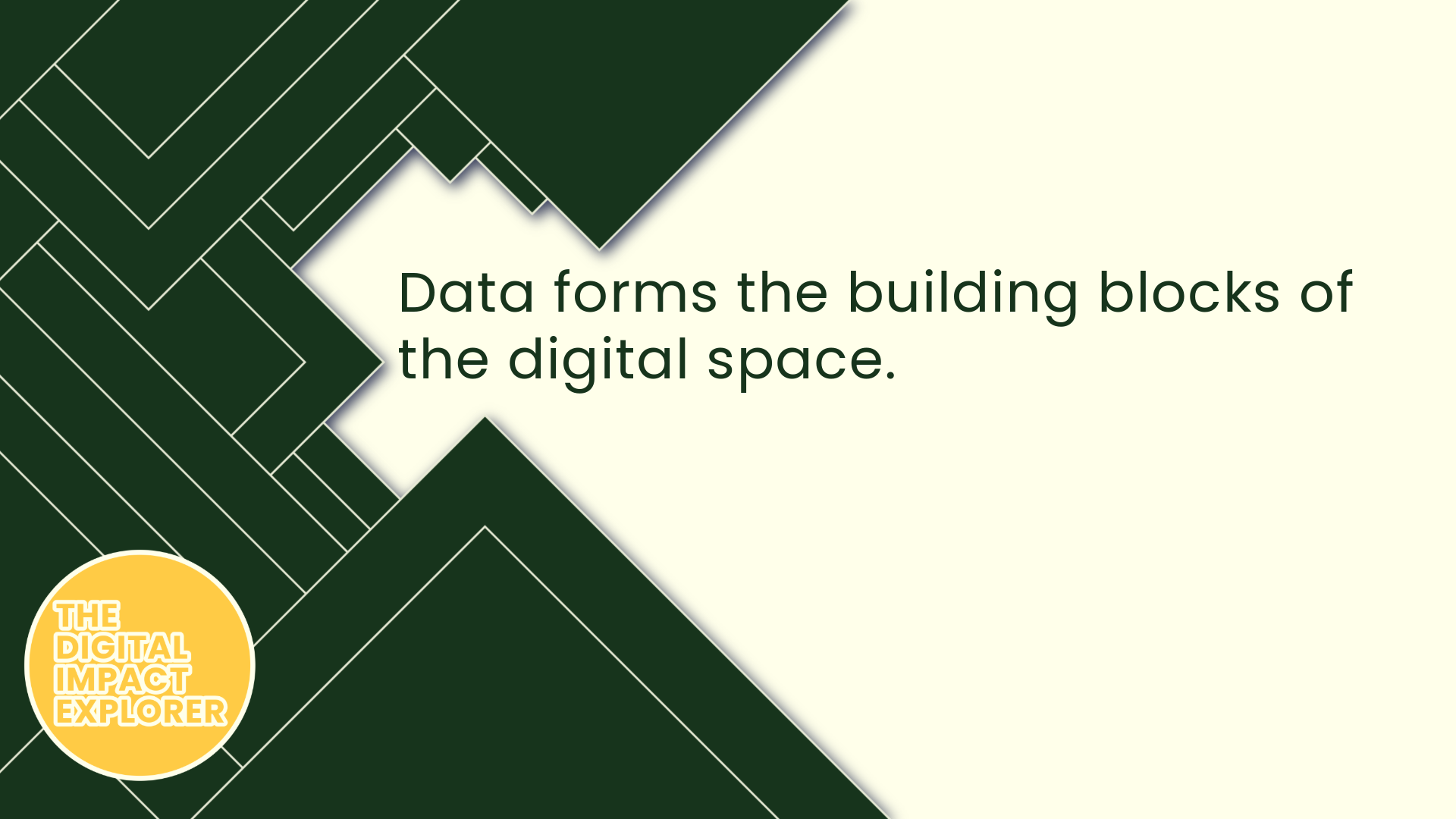 Shaping the Digital Space